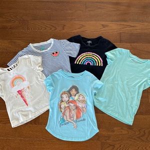 Girls short sleeve shirt bundle